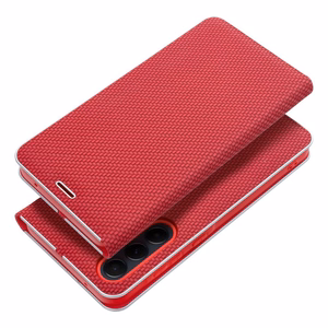 LUNA Book Carbon jaoks SAMSUNG S22 punane