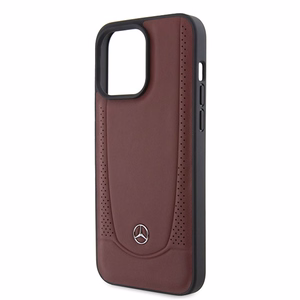 Mercedes MEHCP15LARMRE iPhone 15 Pro 6.1" punane/punane hardcase Leather Urban Bengale