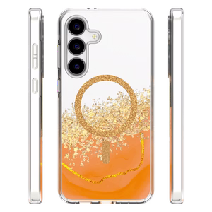 Epoxy Mag ümbris Samsung Galaxy S26 Plus oranž