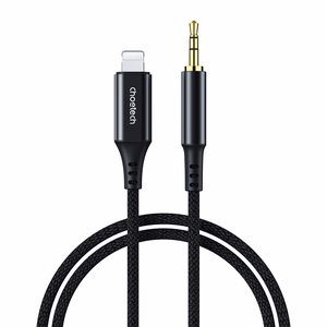 Choetech AUX007 Lightning / mini jack 3.5mm kaabel 1m must