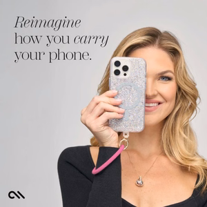 Case-Mate Phone Bangle randmerihm nutitelefonile, fuksiaroosa