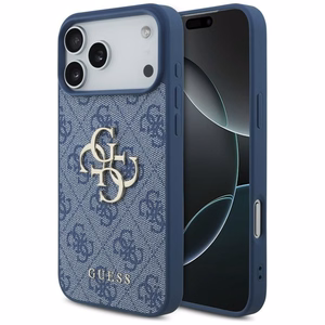 GUESS ümbris mudelile IPHONE 18 Pro Max/17 Pro Max (4G Big Logo) (värv: sinine)