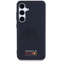 RED BULL futerał do SAMSUNG S25 RBHMS25S24PUBUFV (Magnetic Meshed PU W/ Debossed Bull) tumesinine