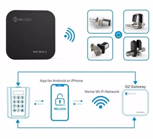 WELOCK nutikas WiFi värava plokk 2