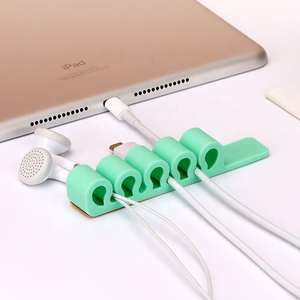 Silicone office organizer - mint