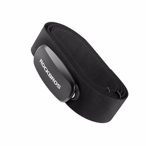 Rockbros HRM812 Bluetooth ANT+ pulsisensori vöö, IP67 – värv: must
