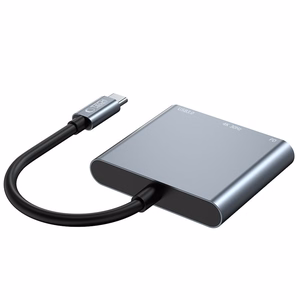 HUB Tech-Protect V1 3in1 USB-C - USB-A 3.0 / USB-C PD 100W / HDMI 4K 30Hz - hall