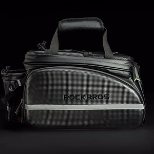 Rockbros A6-6 jalgratta pakiraami kott, 35 l, väljavolditavate taskutega - must