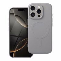 SILICONE MAG ÜMBRIS compatible with MagSafe jaoks IPHONE 16 Pro titanium