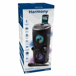 SQUEAK karaoke kõlar HARMONY BT 5.0 SQ1004