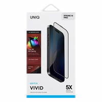 Uniq Optix Vivid karastatud klaas with applicator jaoks iPhone 16 Pro