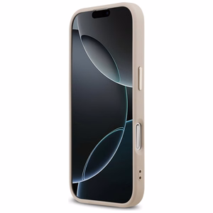Guess 4G Triangle Logo MagSafe Ümbris jaoks iPhone 17 - Rose Kuldne