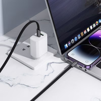 Flat Kaabel USB C to Lightning Hoco PD 30W 1 m X125 must