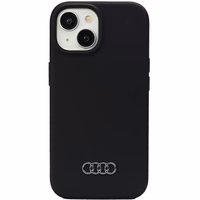 Audi Silicone Ümbris jaoks iPhone 15 - must