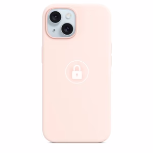 Telefoni ümbris "Silicone Case v2" iPhone 15 / Light Pink / pakendis