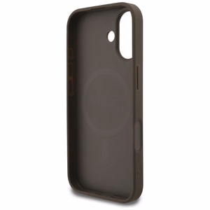 GUESS ümbris jaoks IPHONE 17 compatible with MagSafe GUHMP17SG4GFRW (PU 4G Ring Classic Logo) brown