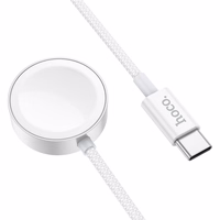 Juhtmevaba laadija Hoco 2,5W USB C compatible with Apple Watch and Samsung Watch CW59 valge