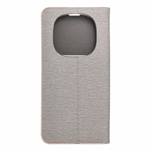 LUNA Book kuldne jaoks XIAOMI Redmi Note 14 PRO 4G hõbedane