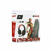 ART wire headphones gaming Jack 3,5 mm with microphone NEMEZIS must