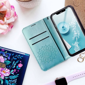 MEZZO Book ümbris jaoks SAMSUNG S20 FE / S20 FE 5G mandala roheline