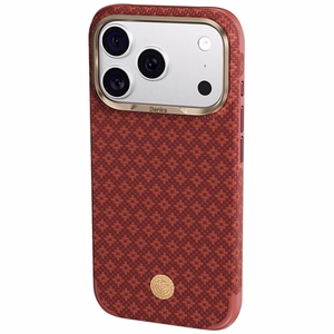 Benks ArmorGrid Edge X9 Air Navigator Kevlar-ümbris (C.K.FL.AP.RD.X069) iPhone 18 Pro/17 Pro telefonile, punane (Sawy Red)