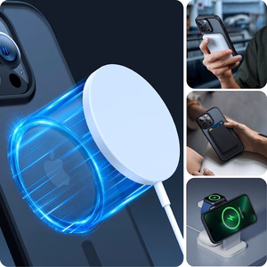 Tech-Protect MagMat MagSafe iPhone 15 Pro Ümbris - Matte must