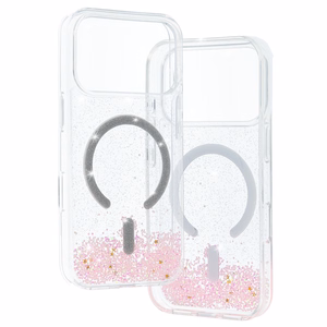 Tel Protect Moonlite Magsafe Ümbris jaoks Iphone 17 Pro Max roosa clear