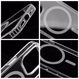 Чехол Samsung A27 Drop Glue Colorful Ring Mag Cover совместимый с MagSafe серый