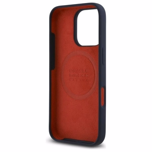RED BULL ümbris IPHONE 16 Pro jaoks, ühildub MagSafe'iga, RBHMP16L24SIOLRV (silikoon, suur vertikaalne logo), tumesinine