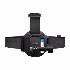 TELESIN headband with quick release jaoks sports cameras