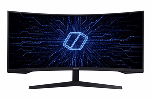Samsung G55T monitor 86,4 cm (34") 3440 x 1440 pikslit UltraWide Quad HD LED must