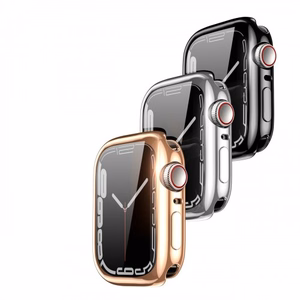 Ümbris Dux Ducis Samo Apple Watch 7 45mm hõbedane (LCD kaitseklaasiga)