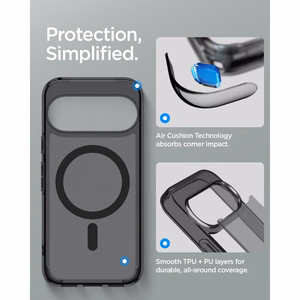 Spigen Ultra Hybrid Mag MagSafe ümbris Google Pixel 11 Prole – must ja hall