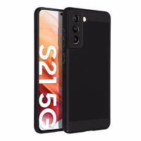 Ümbris jaoks Samsung S21 FE Breezy must