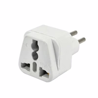 Charging adapter USA/UK/CN-EUR valge
