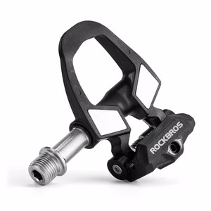 Rockbros RD9 Shimano SPD-SL Carbon and Titanium Alloy Pedals - Black