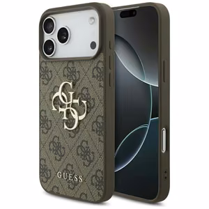 Guess 4G Big Logo Ümbris jaoks iPhone 17 Pro Max - Brown