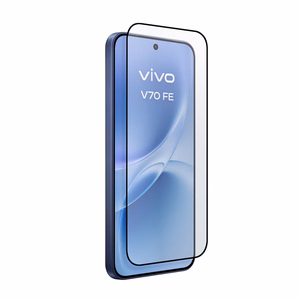 Защитное стекло Crong 3D Armour Glass Lite с клеевым слоем по всей поверхности для Vivo V70 FE 5G