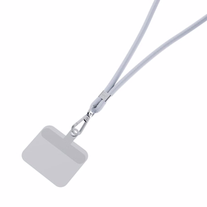 3mk EasyClip telefoni kaelapael, hall (hõbedased detailid)