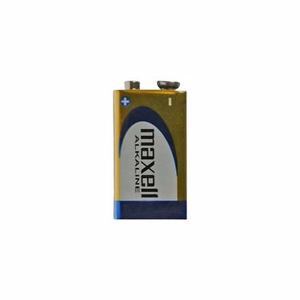 MAXELL aluseline patarei 9V, 6LR61, 1 tk.
