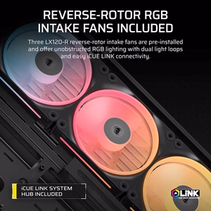 Corsair 4500X LX-R RGB karastatud klaas kesktorni korpus, must