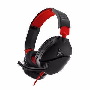 Punamustad juhtmega mikrofoniga kõrvaklapid Turtle Beach Recon 70N, 3,5 mm pistik