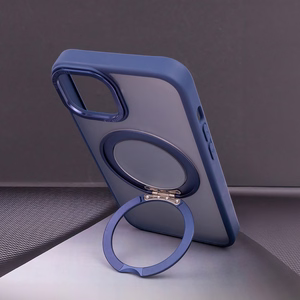 Mag Ring Rotating ümbris jaoks iPhone 11 tumesinine