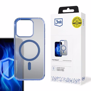 3mk Frosty MagCase sinine Ümbris jaoks Apple iPhone 15 Pro Max - sinine