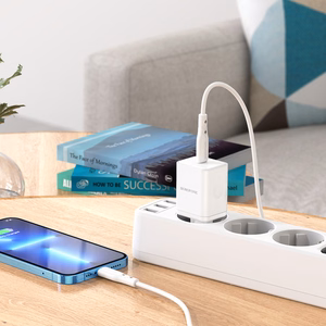 Laadija Borofone BN6 20W USB-C valge