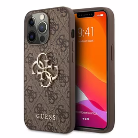 Guess GUHCP13X4GMGBR iPhone 13 Pro Max 6.7" pruun/pruun hardcase 4G Big Metal Logo