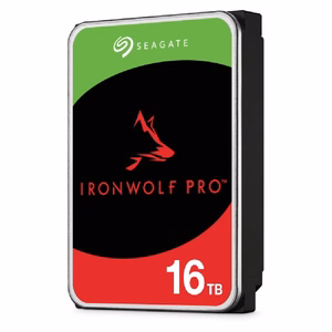 Seagate IronWolf Pro internal hard drive 16 TB 256 MB 3.5" Serial ATA III (ST16000NT001)