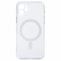 TEL PROTECT MagSilicone Ümbris jaoks Iphone 12 Läbipaistev