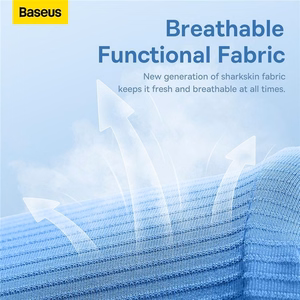 BASEUS ComfortRide Series Car Cooling Lumbar Pillow Galaxy Sinine C20036402311-01