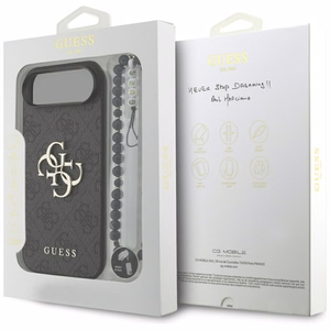 Guess 4G Strap 4G Classic Logo ümbris jaoks iPhone Air - must